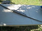 13b483-aa Lincoln Continental Trunk Lid Edge Chrome Trim Complete Plate Light