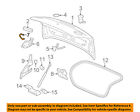 15242600 Gm Chevrolet Oem Cobalt Trunk Rod