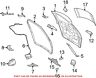 1647400345 Genuine Mercedes Oem Hatch Lift Support For