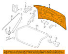 19179354 Gm Chevrolet Oem 06-13 Impala-trunk