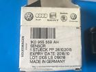 1k8853675k Vw Golf Chrome Black Badge Emblem Trunk Oem Fod