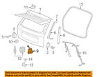 1nc26cdmae Mopar Chrysler Oem Liftgate