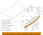 2227570100 Mercedes Oem Trunk Molding