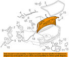 22714445 Gm Pontiac Oem 95-05 Sunfire-trunk