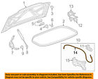 22871980 Gm Chevrolet Oem Lid Release Cable