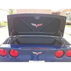 25-321038-1 Corvette Trunk Lid Inner Liner Logo Black Piece Eckler