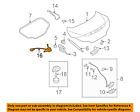 25380jl30b Nissan Infiniti Oem Trunk Switch