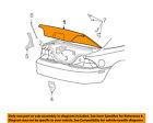 2r3z6340110aa Ford Oem 03-04 Mustang-trunk