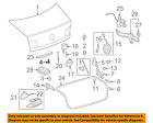 3d5827239b Volkswagen Vw Oem Phaeton Trunk