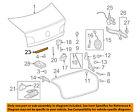 3d5827574b71n Volkswagen Vw Oem Phaeton Trunk Handle