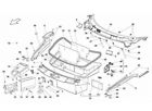 400857161b Lamborghini Genuine Gallardo Blancp Sts Cover Plate