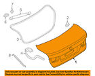 41007288757 Bmw Oem 12-16 328i-trunk