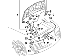 427-827-552-a Audi 427827552a Genuine Oem
