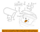 4389961aa Mopar Chrysler Oem Trunk