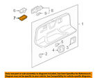 4e0867559a01c Audi Oem Quattro Trunk Bezel