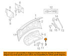 5065812aa Mopar Chrysler Lid Bumper
