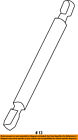 5074535ac Mopar Chrysler Oem Sebring Trunk Support Cylinder