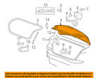 5074536ac Mopar Chrysler Oem 07-10 Sebring-trunk