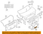 51247840618 Bmw Oem Trunk Striker
