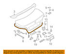 51767110420 Bmw Oem Lid Weatherstrip