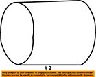 55113574ab Mopar Chrysler Oem Lid Bumper