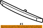 55156354af Mopar Jeep Chrysler Oem Liftgate Tailgate Outside Exterior