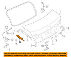 57520al00b9p Subaru Oem Legacy Trunk Right