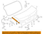 57522al00a Subaru Oem 15-16 Legacy