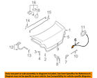 57530fe040 Subaru Oem Impreza Or Actuator Latch Release