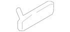 5810a043xa Mitsubishi Genuine Mirage Handle