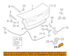 5933a001ha Mitsubishi Oem 12-15 Lancer