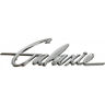 60-33390-1 Premier Quality Products Trunk Lid Script Galaxie Chrome One Piece
