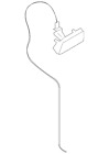 63160ag00a Subaru Genuine Handle Outside