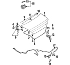 6370a204 Mitsubishi Genuine Oem Lock