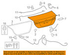 6440106580 Toyota Oem 12-14 Camry-trunk