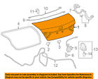 6440106760 Toyota Oem 15-16 Camry-trunk