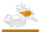 64401ac031 Toyota Oem 00-04 Avalon-trunk