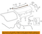 6453106370 Toyota Oem Camry Trunk Bar Torque Rod Right