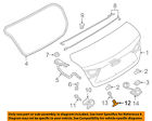 64621wb001 Toyota Oem Trunk Lid-lock