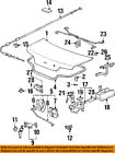 68500s30a80zz Honda Oem 97-01 Prelude-trunk