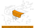 68500s5da92zz Honda Oem 01-05 Civic-trunk