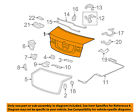 68500tl2a70zz Honda Acura Oem Lid