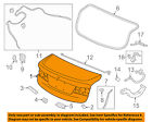 68500tz3a90zz Honda Acura Oem 15-16 Tlx-trunk