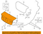 692001m060 Kia Oem 10-13 Forte-trunk