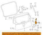 6920974010j1 Toyota Scion Oem Iq Liftgate Tailgate Outside Exterior