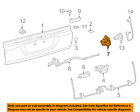 6939060051 Toyota Oem Land Cruiser Tail Gate Tailgate Assembly Left