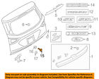 6c3z17a386aa Ford Oem Trunk Lid-hardware