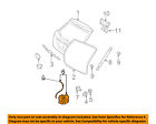 6s4z5443150d Ford Oem Focus Liftgate Tailgate