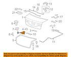 74810tl0g01 Honda Acura Oem Lid Switch