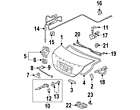 74851-sva-a21 Honda 74851svaa21 Genuine Oem 74851-sva-a21 Honda 74851svaa21 Genuine Oem